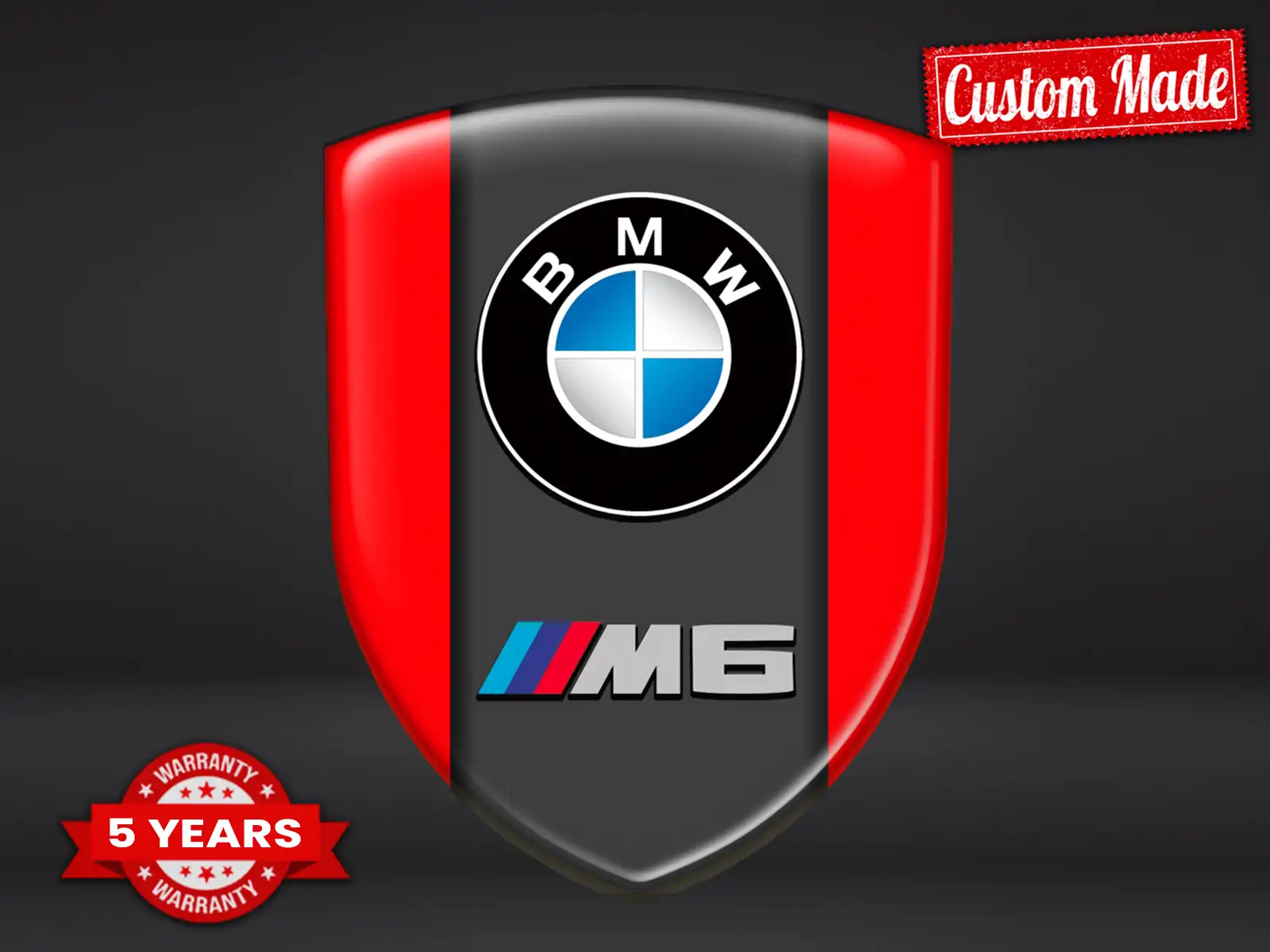 BMW Stoßsticker Druck Stil Premium Anpassbar